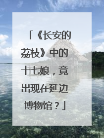 《长安的荔枝》中的十七娘，竟出现在延边博物馆？