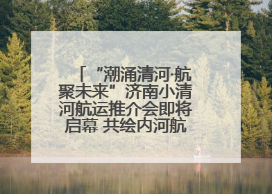 “潮涌清河·航聚未来”济南小清河航运推介会即将启幕 共绘内河航运发展新蓝图