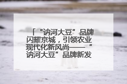 “讷河大豆”品牌闪耀京城，引领农业现代化新风尚——“讷河大豆”品牌新发地推介会圆满落幕