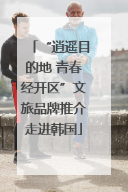 “逍遥目的地 青春经开区”文旅品牌推介走进韩国