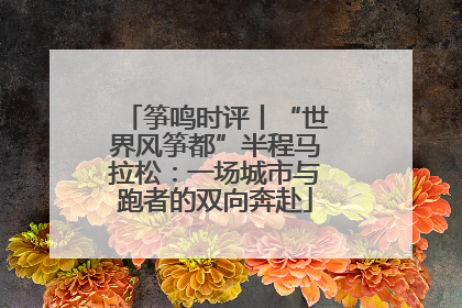 筝鸣时评丨“世界风筝都”半程马拉松：一场城市与跑者的双向奔赴