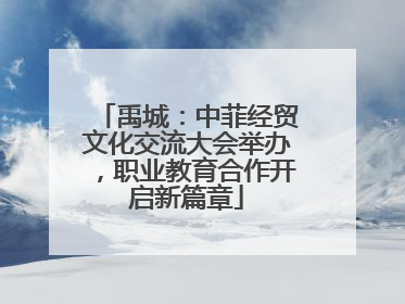 禹城：中菲经贸文化交流大会举办，职业教育合作开启新篇章