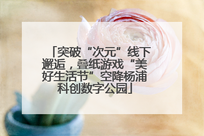 突破“次元”线下邂逅，叠纸游戏“美好生活节”空降杨浦科创数字公园