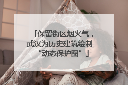 保留街区烟火气，武汉为历史建筑绘制“动态保护图”