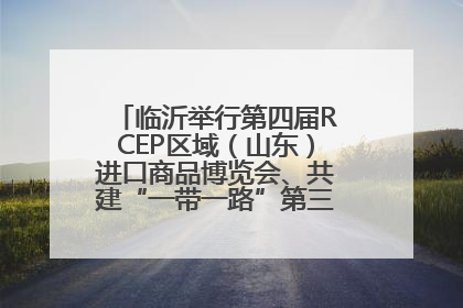 临沂举行第四届RCEP区域（山东）进口商品博览会、共建“一带一路”第三届临沂商城国际采购商大会新闻发布会