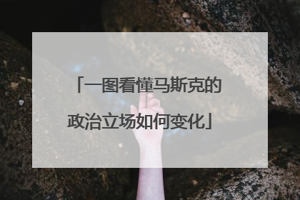 一图看懂马斯克的政治立场如何变化