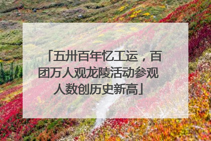 五卅百年忆工运，百团万人观龙陵活动参观人数创历史新高