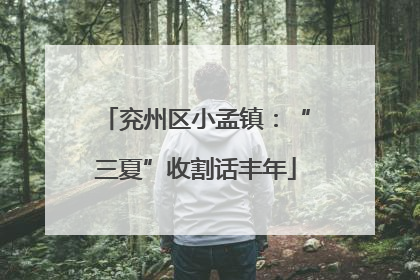 兖州区小孟镇：“三夏”收割话丰年