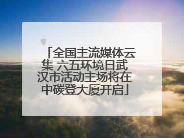 全国主流媒体云集 六五环境日武汉市活动主场将在中碳登大厦开启