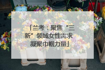 兰考：聚焦“三新”领域女性需求 凝聚巾帼力量