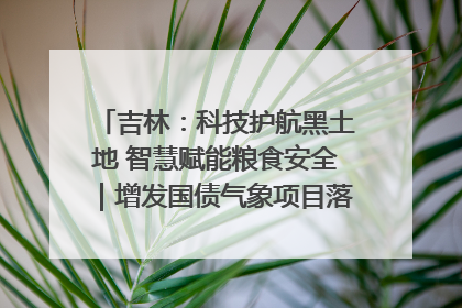 吉林：科技护航黑土地 智慧赋能粮食安全｜增发国债气象项目落地见效系列报道