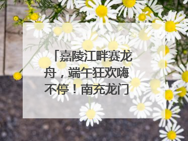 嘉陵江畔赛龙舟，端午狂欢嗨不停！南充龙门开启龙舟文化盛宴｜镜观四川