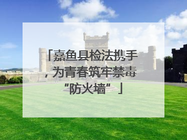 嘉鱼县检法携手，为青春筑牢禁毒“防火墙”