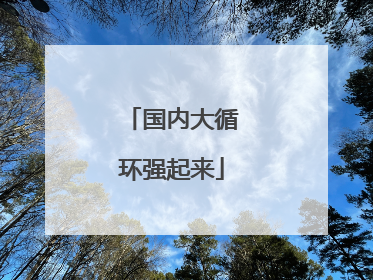 国内大循环强起来
