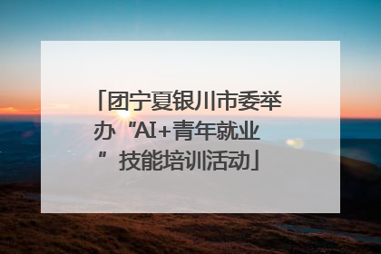 团宁夏银川市委举办“AI+青年就业”技能培训活动