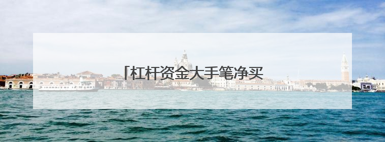 杠杆资金大手笔净买入的科创板股曝光