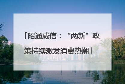 昭通威信：“两新”政策持续激发消费热潮