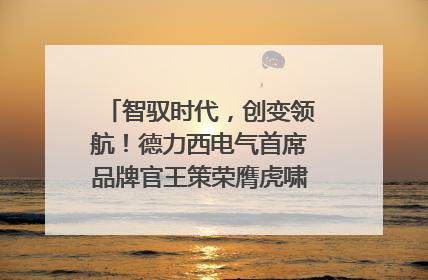 智驭时代，创变领航！德力西电气首席品牌官王策荣膺虎啸奖年度品牌人物