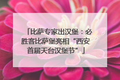 比萨专家出汉堡：必胜客比萨堡亮相“西安首届天台汉堡节”