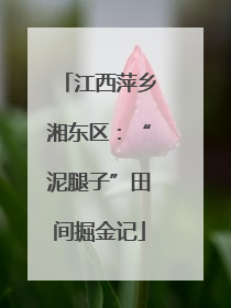 江西萍乡湘东区：“泥腿子”田间掘金记