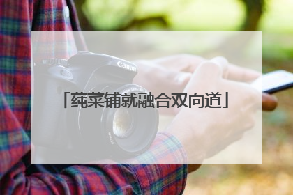 莼菜铺就融合双向道