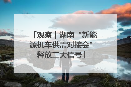 观察｜湖南“新能源机车供需对接会”释放三大信号