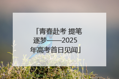 青春赴考 提笔逐梦——2025年高考首日见闻