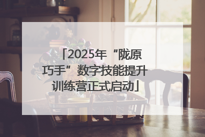 2025年“陇原巧手”数字技能提升训练营正式启动