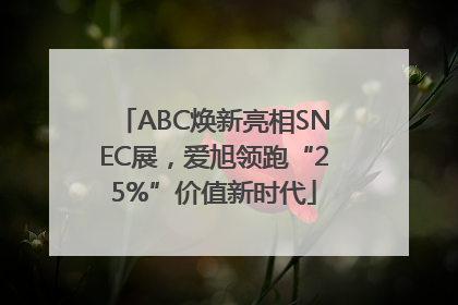ABC焕新亮相SNEC展，爱旭领跑“25%”价值新时代